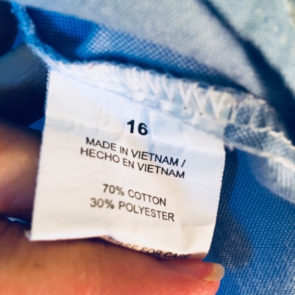 Chaps Boys Shirt 16 light blue - Picture 5 of 7